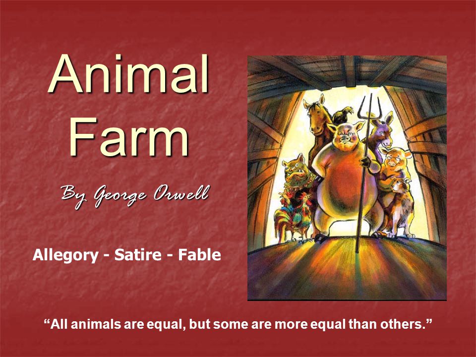 'Animal Farm' and Satire
